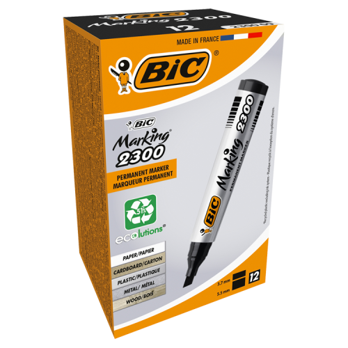 BIC 2300 MARKER BLACK