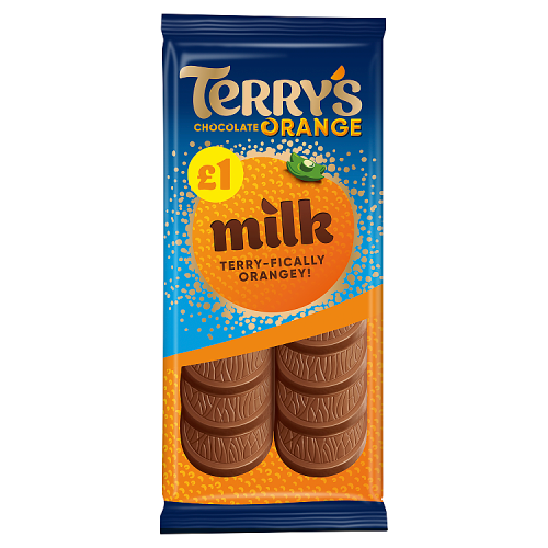 TERRYS CHOCOLATE ORANGE TABLET PM £1.00