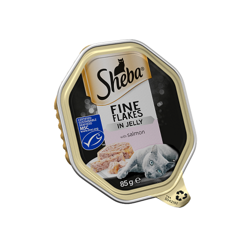 SHEBA TRAY SALMON IN JELLY