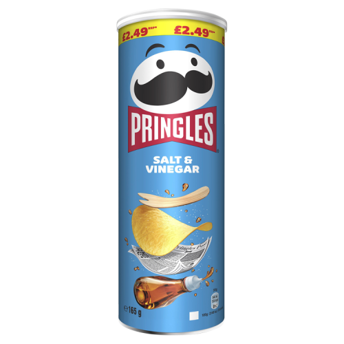 PRINGLES SALT&VINEGAR PM£2.49